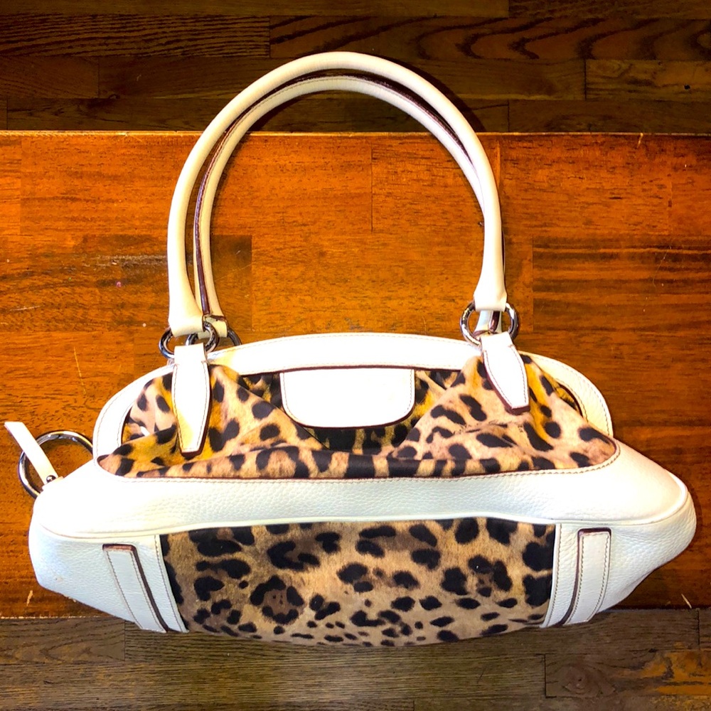 Vintage Dolce & Gabbana Animal Print Shoulder Bag